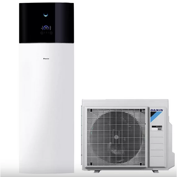 Daikin Altherma 3 (csak fűtésre + 180l HMV) 8 kW split hőszivattyú